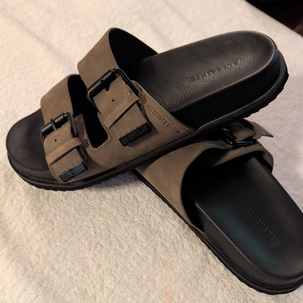 AllSaints Ash Suede Sandals